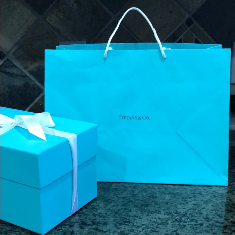 Tiffany & Co. Tiffany’s blue paper bag